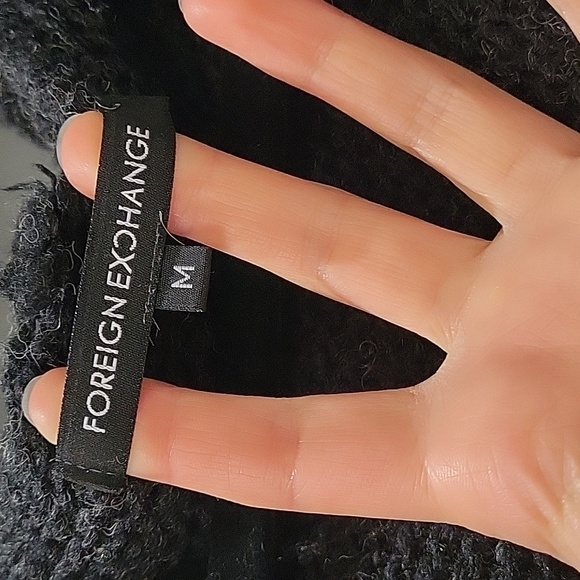 Oversized hooded cardigan - Picture 3 of 4